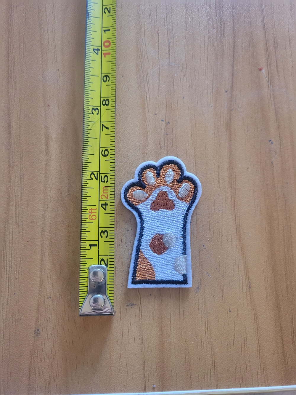 🎃BUY 2 GET 1 FREE🎃Embroidered Orange Paw Patch Accessory - Unbranded